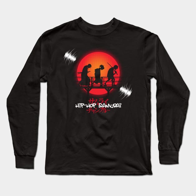 Hip-hop samurai Long Sleeve T-Shirt by Patrol